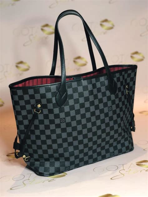 lv neverfull damier mm price